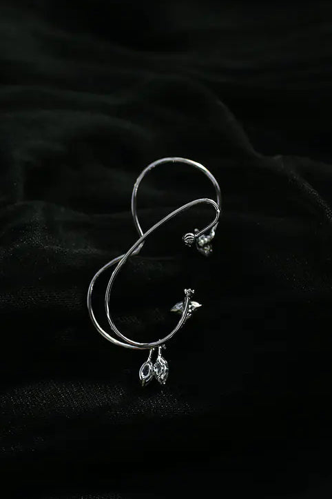 YVMIN Silver Gold Electronic Girl Earrings 20010